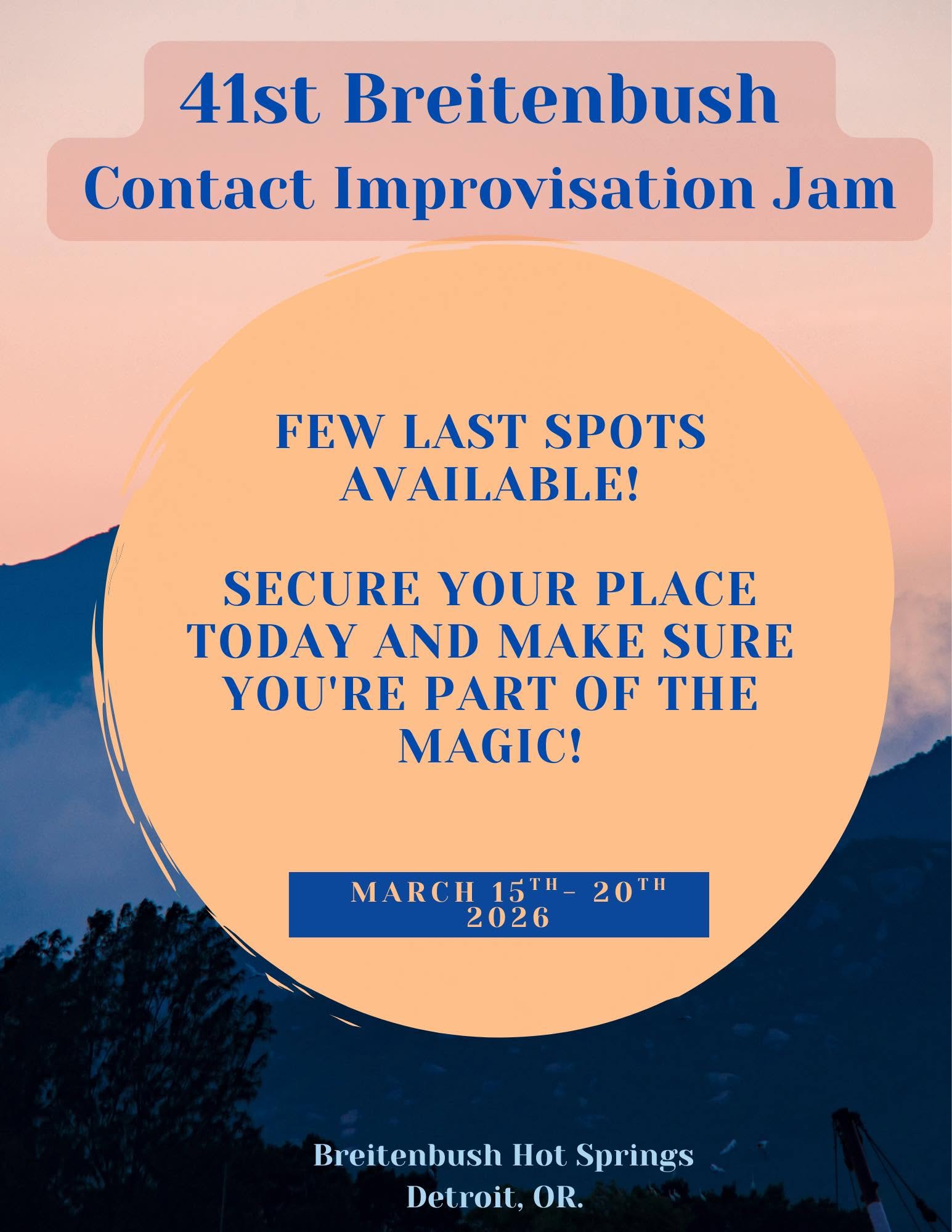 Breitenbush Contact Improvisation Jam
